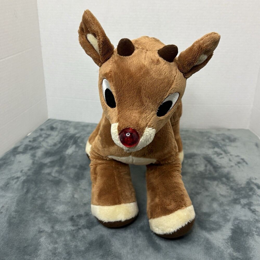 Build A Bear Rudolph the Red Nosed Reindeer Build a Bear Plush